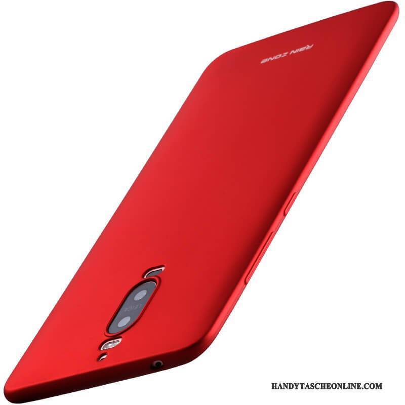 Hülle Huawei Mate 9 Pro Weiche Ring Rot, Case Huawei Mate 9 Pro Schutz Handyhüllen