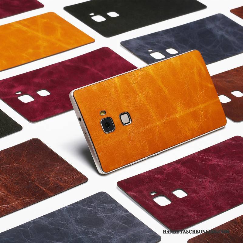 Hülle Huawei Mate S Lederhülle Grenze Schlank, Case Huawei Mate S Schutz Handyhüllen