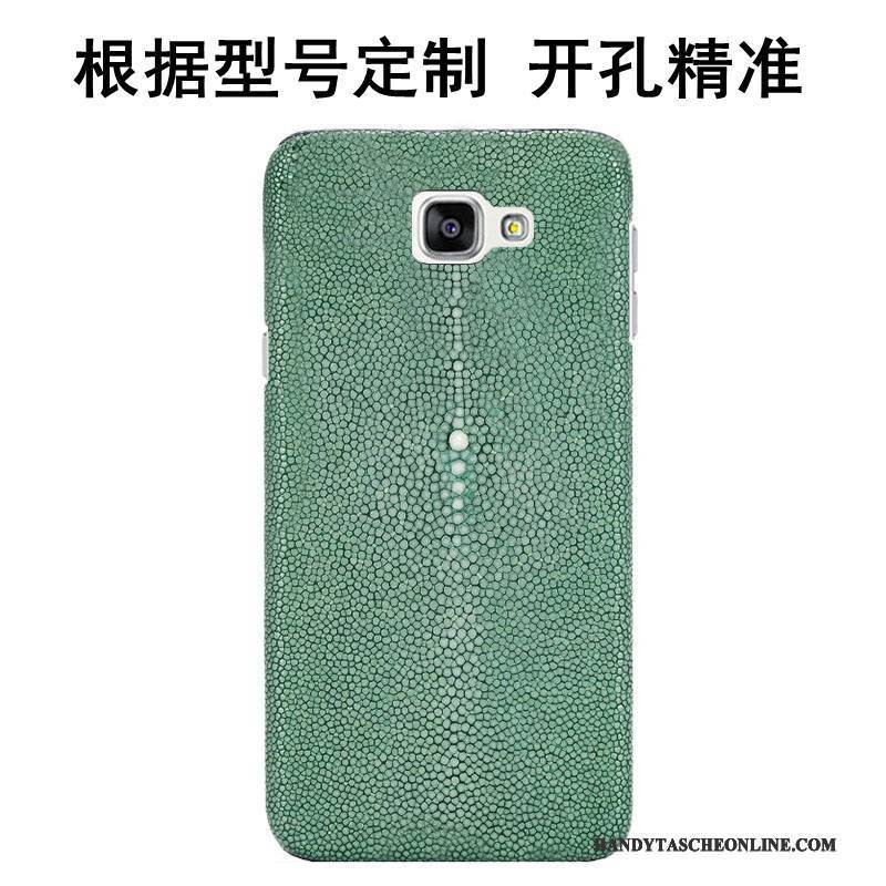 Hülle Huawei Mate S Schutz Anti-sturz Grün, Case Huawei Mate S Leder Angepasst Trend