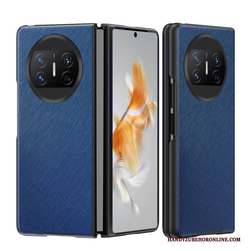 Hülle Huawei Mate X3 Handyhülle Gewebte Textur