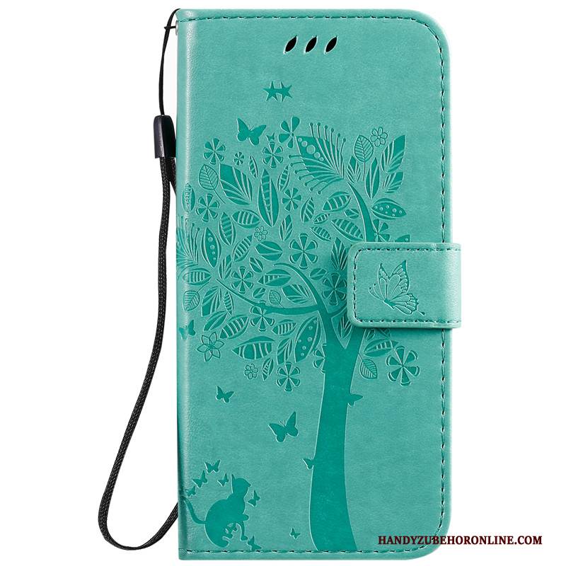 Hülle Huawei Nova 5t Schutz Anti-sturz Handyhüllen, Case Huawei Nova 5t Lederhülle Grün