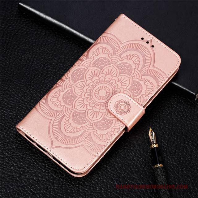 Hülle Huawei Nova 5t Schutz Karte Handyhüllen, Case Huawei Nova 5t Luxus Rosa
