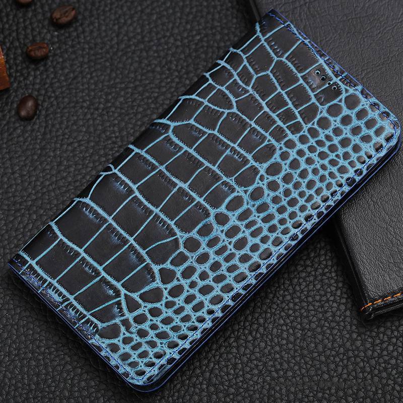 Hülle Huawei Nova Schutz Handyhüllen Anti-sturz, Case Huawei Nova Folio Grün Muster