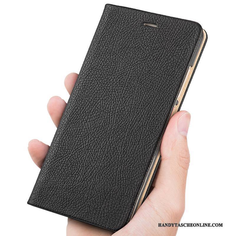 Hülle Huawei Nova Taschen Anti-sturz Handyhüllen, Case Huawei Nova Folio Schwarz