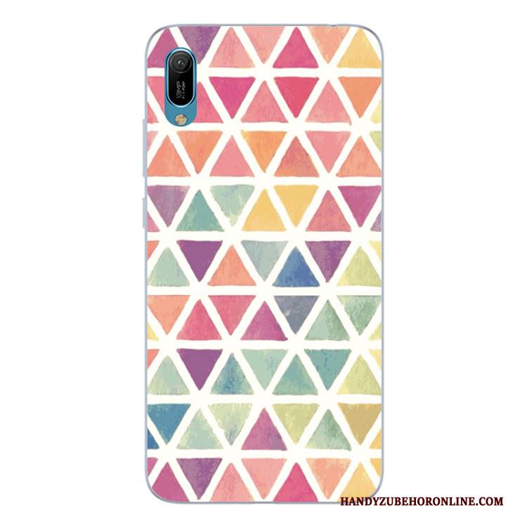Hülle Huawei P Smart+ 2019 Silikon Anti-sturz Handyhüllen, Case Huawei P Smart+ 2019 Taschen Abstraktion