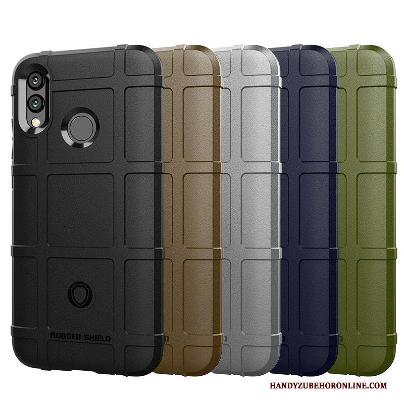 Hülle Huawei P Smart 2019 Silikon Jugend Anti-sturz, Case Huawei P Smart 2019 Weiche Blau Handyhüllen