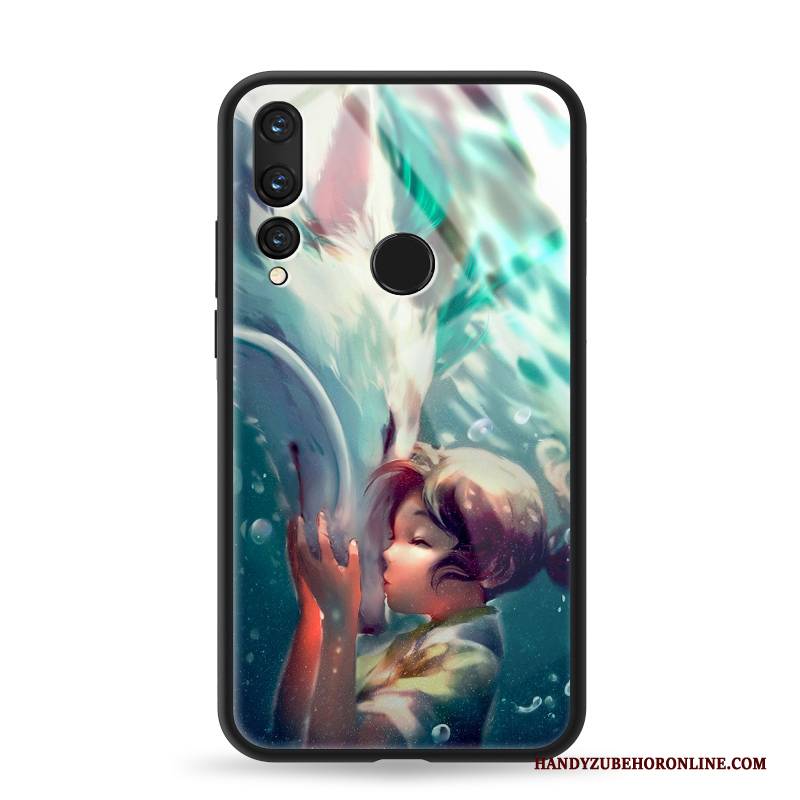 Hülle Huawei P Smart+ 2019 Weiche Nette Spiegel, Case Huawei P Smart+ 2019 Schutz Glas Neu