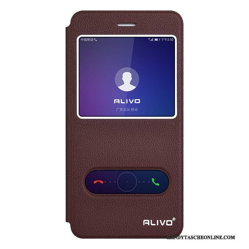 Hülle Huawei P Smart Lederhülle Handyhüllen, Case Huawei P Smart Folio