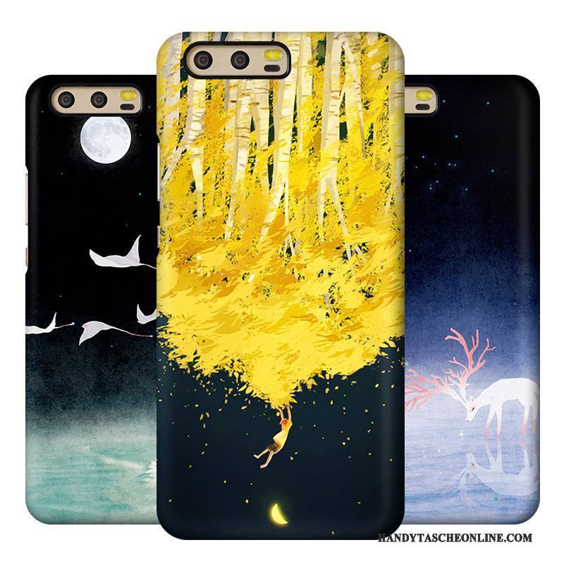 Hülle Huawei P10 Handyhüllen Schwer, Case Huawei P10 Persönlichkeit Kunst