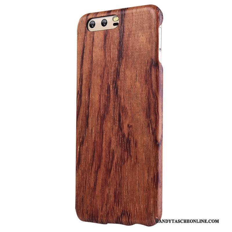 Hülle Huawei P10 Plus Kreativ Dünne Handyhüllen, Case Huawei P10 Plus Aus Holz Persönlichkeit Holz