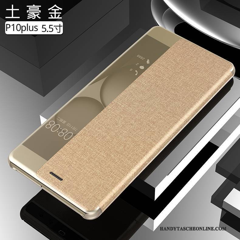Hülle Huawei P10 Plus Schutz Gold Anti-sturz, Case Huawei P10 Plus Taschen Handyhüllen