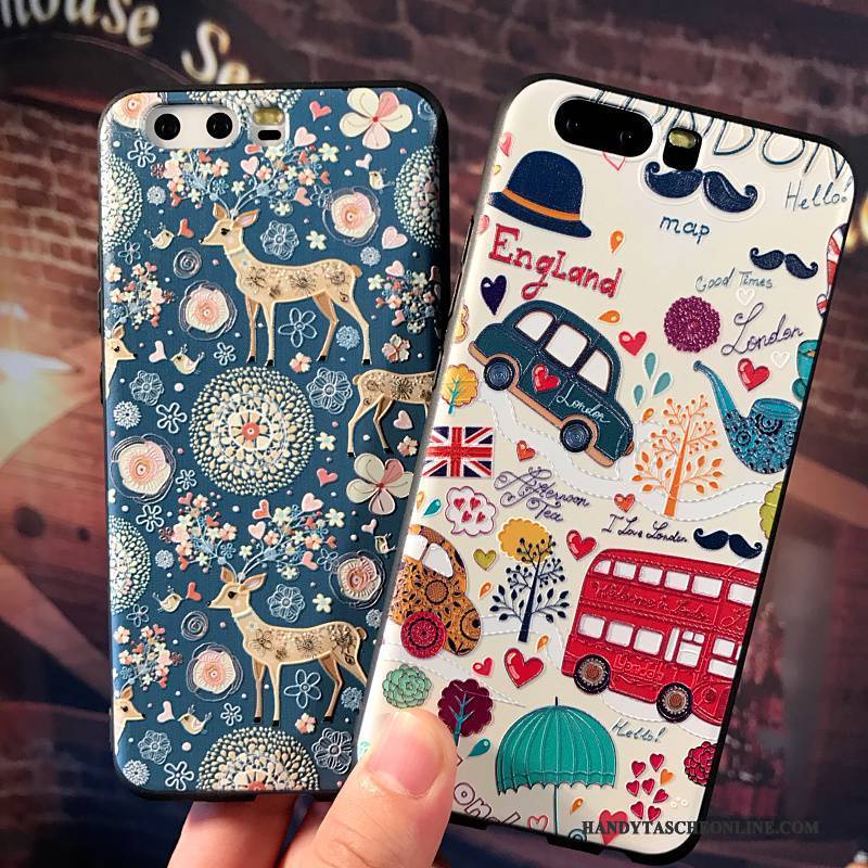 Hülle Huawei P10 Plus Taschen Handyhüllen Anti-sturz, Case Huawei P10 Plus Farbe Persönlichkeit