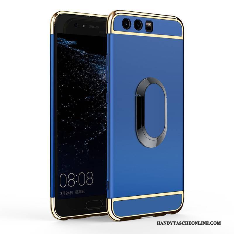 Hülle Huawei P10 Plus Taschen Persönlichkeit Anti-sturz, Case Huawei P10 Plus Kreativ Blau Trend