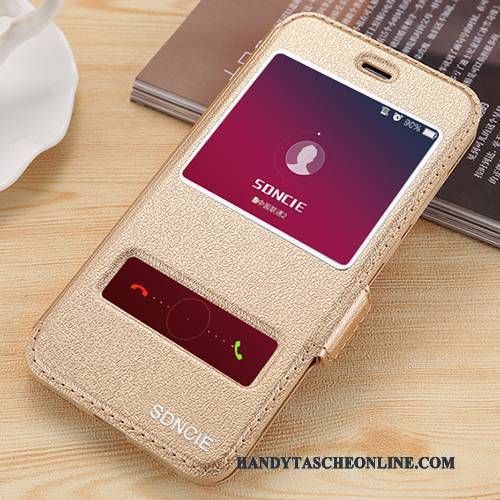 Hülle Huawei P10 Schutz Anti-sturz Handyhüllen, Case Huawei P10 Weiche Gold