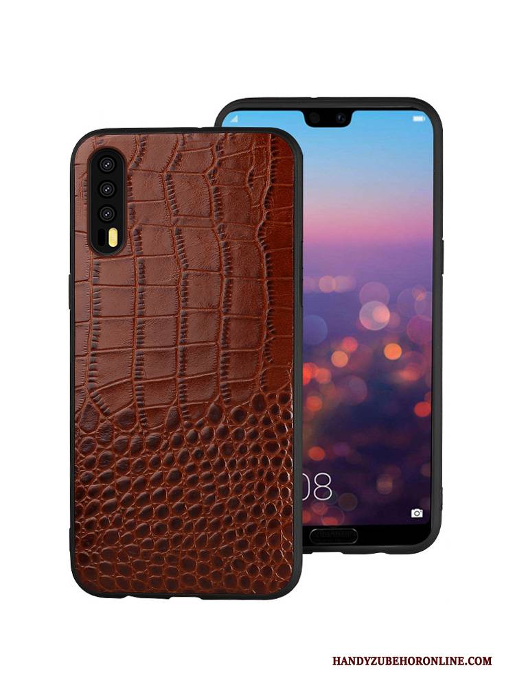 Hülle Huawei P20 Pro Kreativ High-end Business, Case Huawei P20 Pro Schutz Qualität Handyhüllen