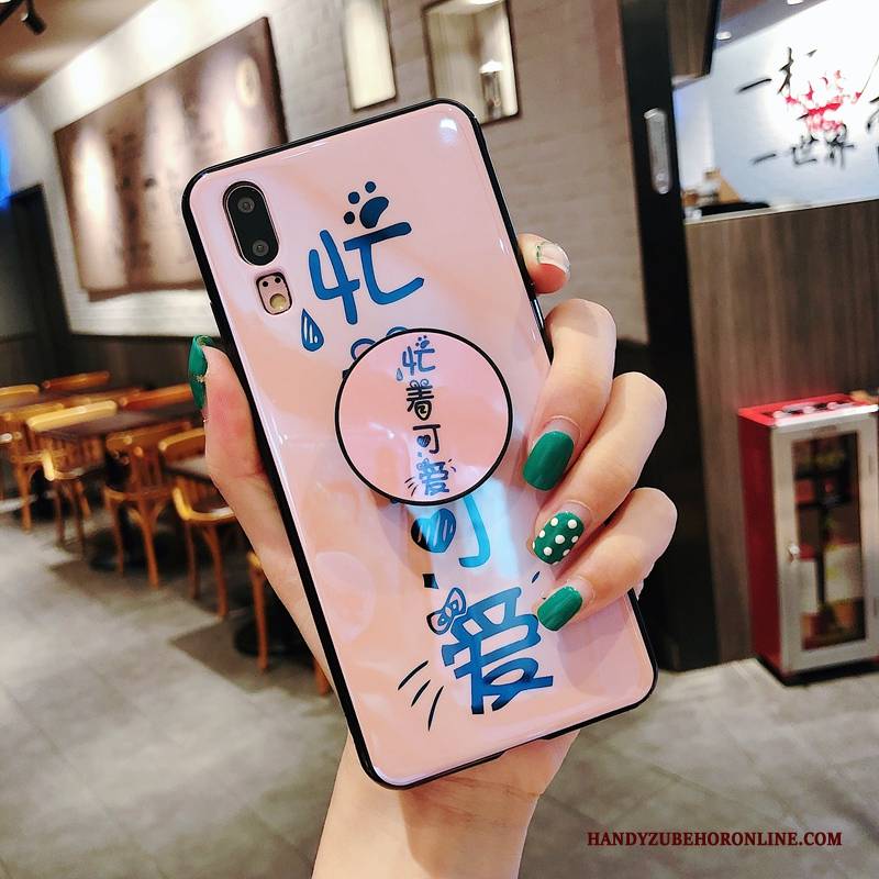 Hülle Huawei P20 Taschen Trend Liebhaber, Case Huawei P20 Silikon Nette Handyhüllen