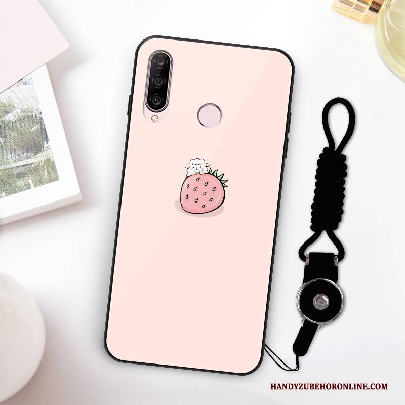 Hülle Huawei P30 Lite Silikon High-end Frisch, Case Huawei P30 Lite Taschen Netto Rot Mini