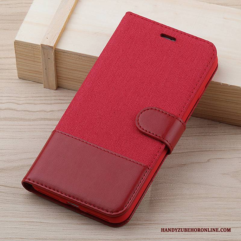 Hülle Huawei P30 Pro Lederhülle Karte Handyhüllen, Case Huawei P30 Pro Folio Rot Anti-sturz