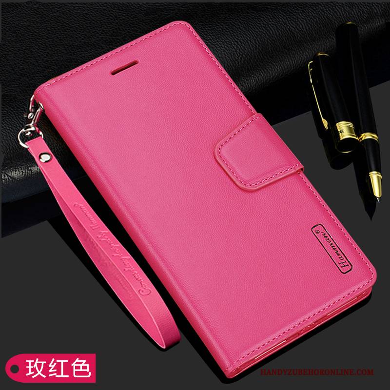 Hülle Huawei P30 Pro Taschen Rot Anti-sturz, Case Huawei P30 Pro Schutz Persönlichkeit Business