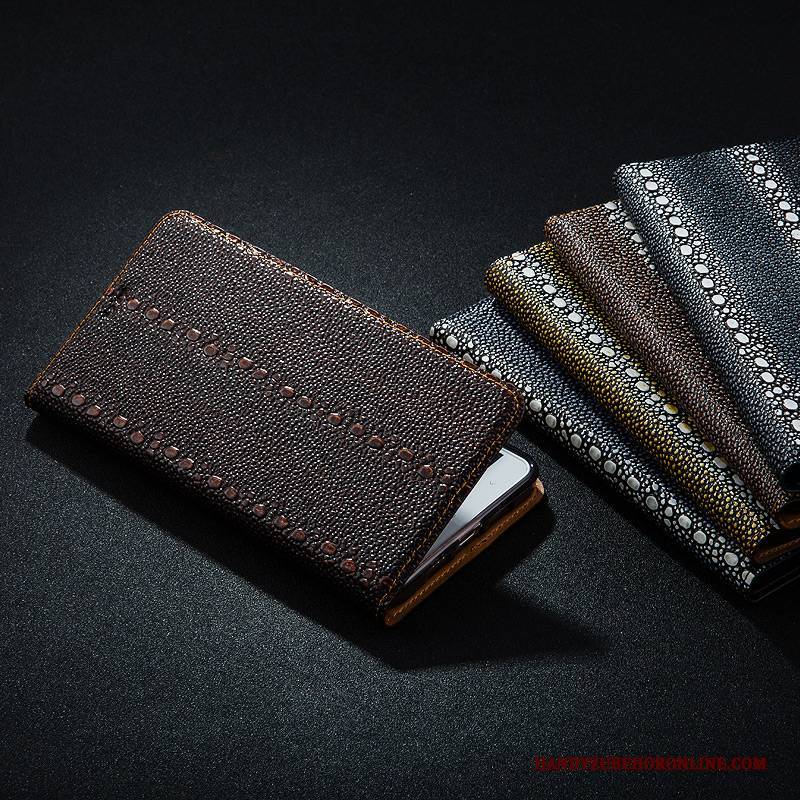 Hülle Huawei P40 Lite Folio Handyhüllen Perlen, Case Huawei P40 Lite Lederhülle
