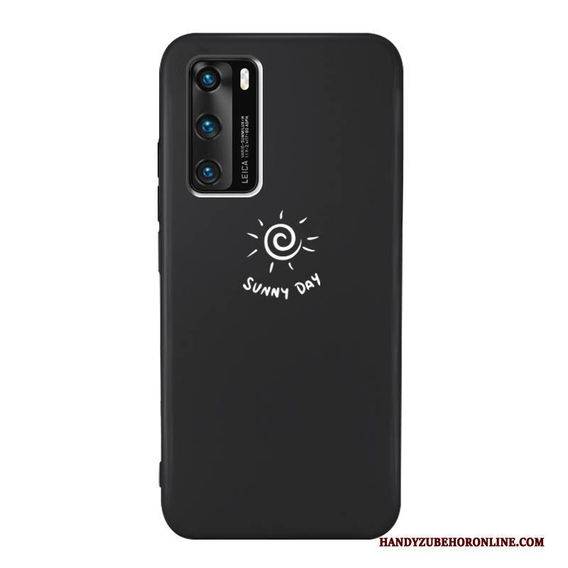 Hülle Huawei P40 Taschen Ring Netto Rot, Case Huawei P40 Schutz Trend Handyhüllen