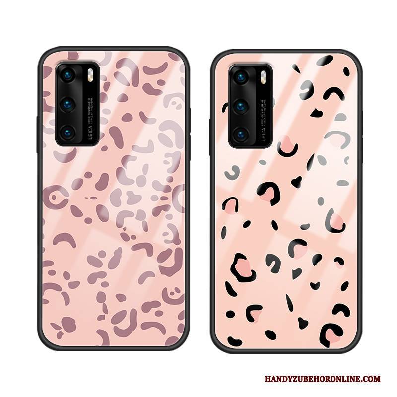 Hülle Huawei P40 Taschen Trend Wind, Case Huawei P40 Kreativ Glas Trendmarke
