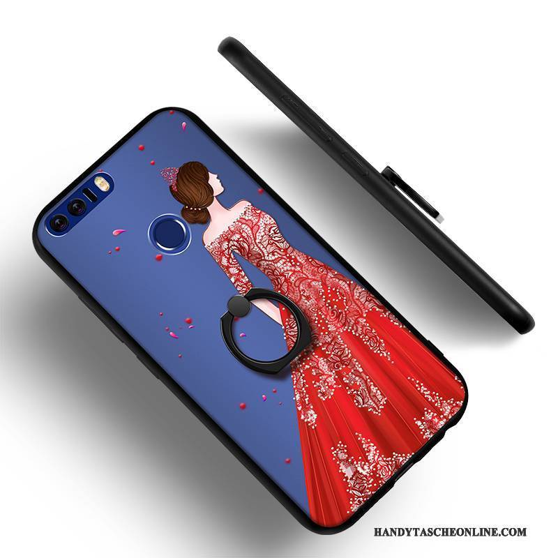 Hülle Huawei P8 Lite 2017 Kreativ Handyhüllen Rot, Case Huawei P8 Lite 2017 Schutz Jugend Anti-sturz