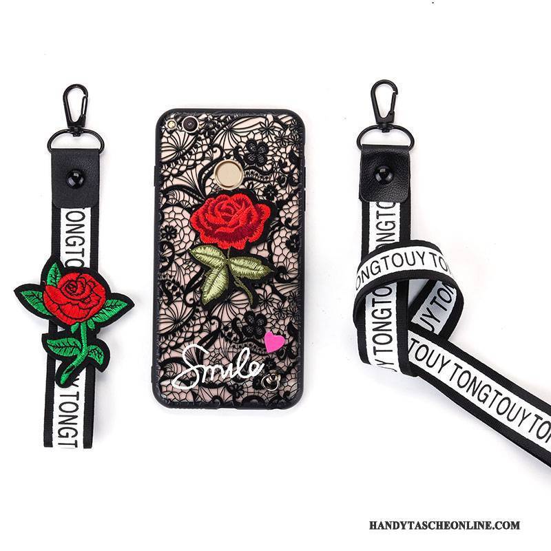 Hülle Huawei P8 Lite 2017 Schutz Anti-sturz Hängende Verzierungen, Case Huawei P8 Lite 2017 Blumen Jugend