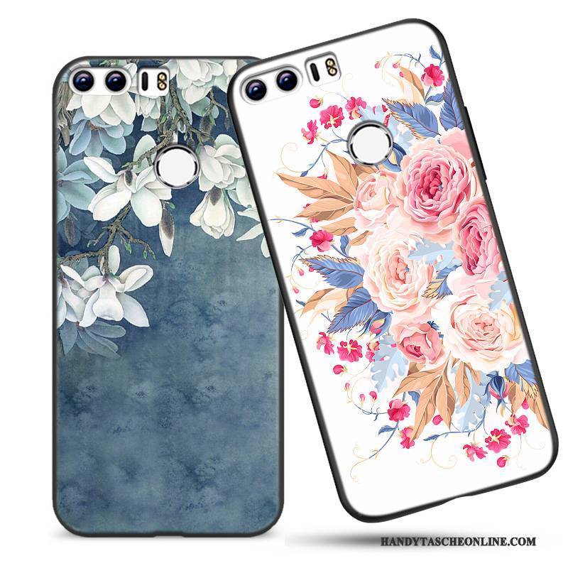 Hülle Huawei P8 Lite 2017 Weiche Leicht Rosa, Case Huawei P8 Lite 2017 Schutz Handyhüllen Blau