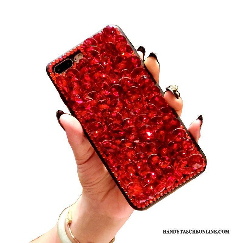 Hülle Huawei P8 Lite Silikon Trend Handyhüllen, Case Huawei P8 Lite Weiche Jugend Rot