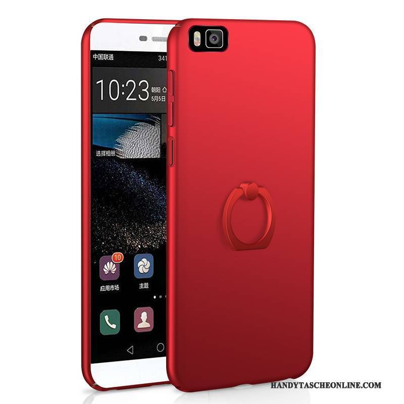 Hülle Huawei P8 Lite Taschen Nubuck Schwer, Case Huawei P8 Lite Schutz Einfach Jugend