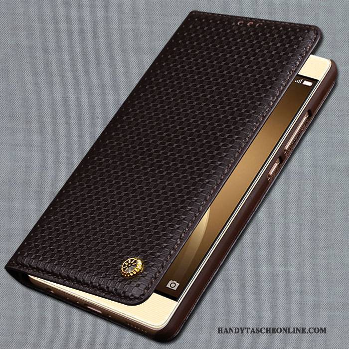 Hülle Huawei P9 Leder Anti-sturz Handyhüllen, Case Huawei P9 Folio