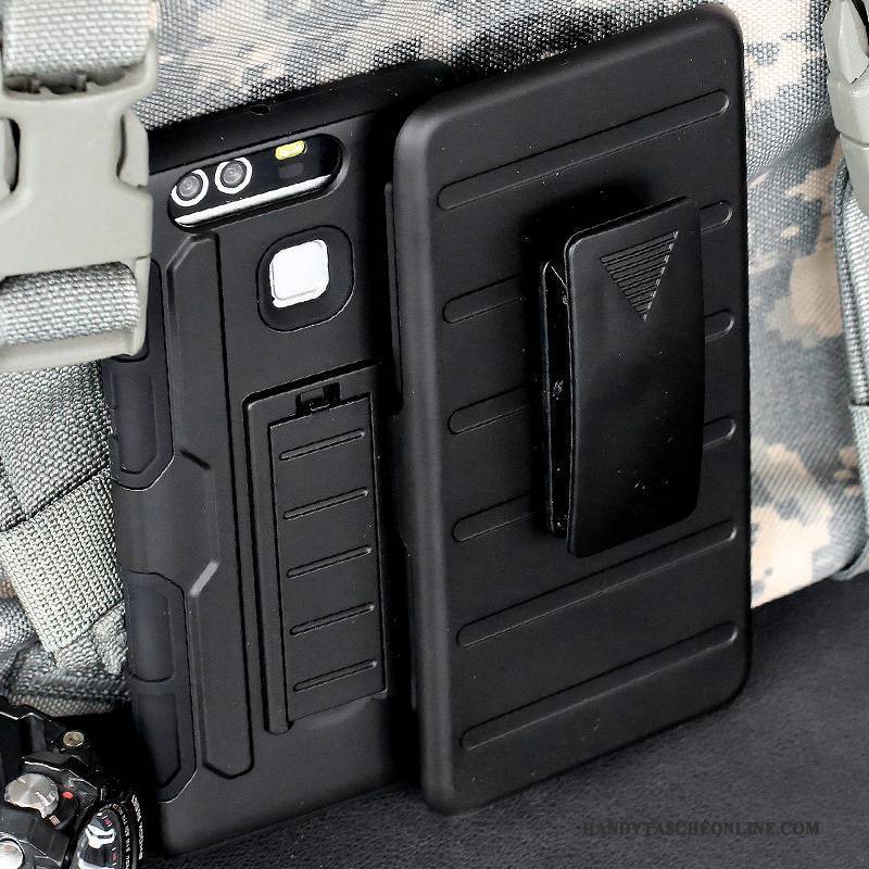 Hülle Huawei P9 Lite Silikon Taktiken Outdoor, Case Huawei P9 Lite Anti-sturz Jugend