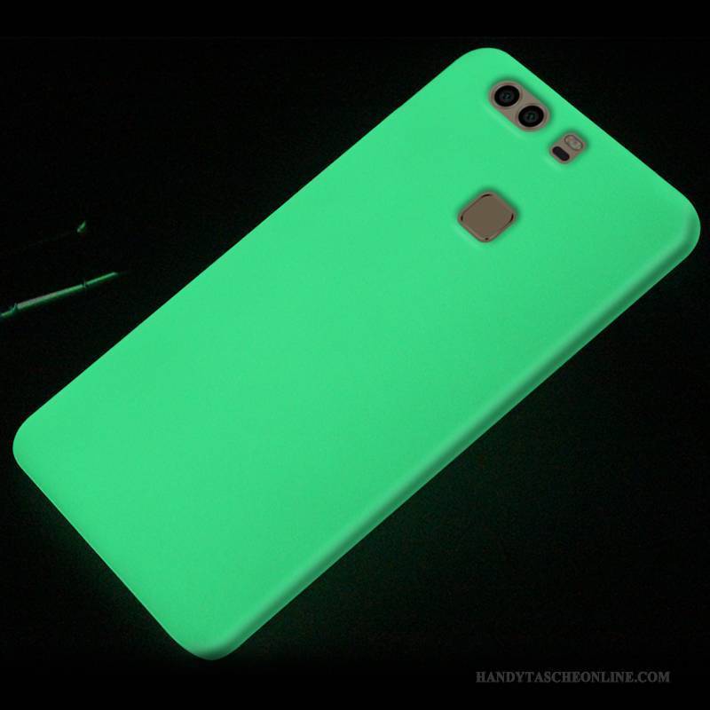 Hülle Huawei P9 Plus Schutz Leuchtende Grün, Case Huawei P9 Plus Farbe Trend