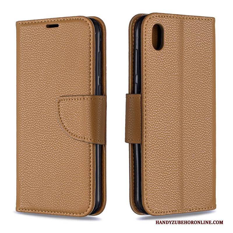 Hülle Huawei Y5 2019 Lederhülle Handyhüllen, Case Huawei Y5 2019 Geldbörse