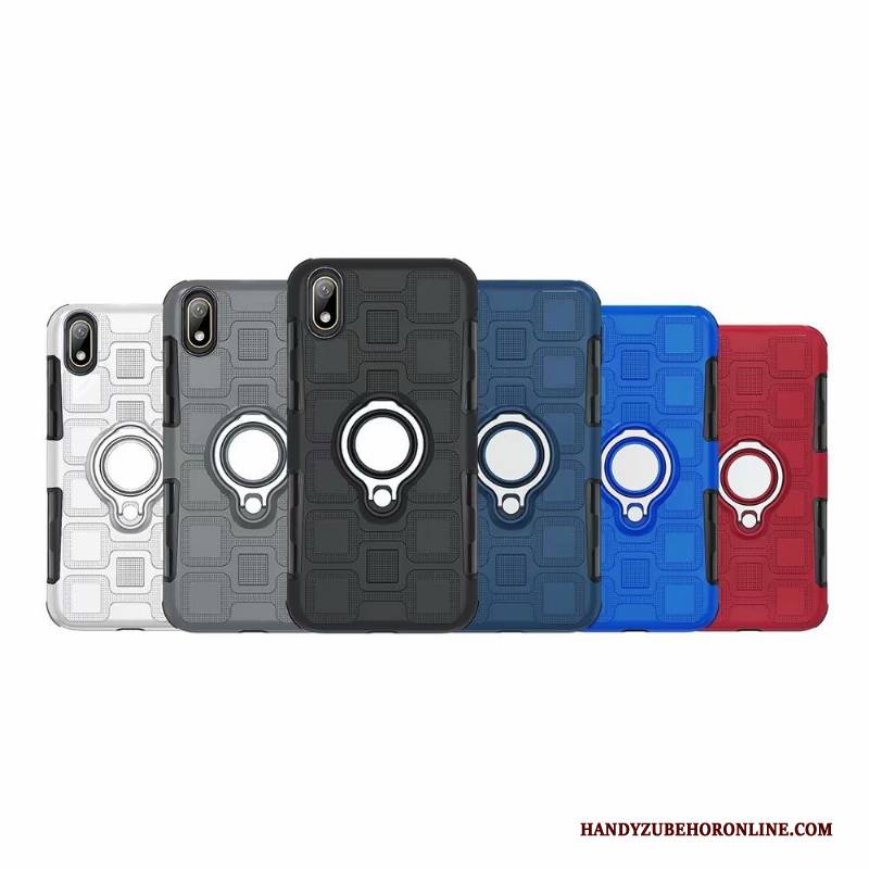 Hülle Huawei Y5 2019 Taschen Ring Magnetismus, Case Huawei Y5 2019 Halterung Anti-sturz Handyhüllen