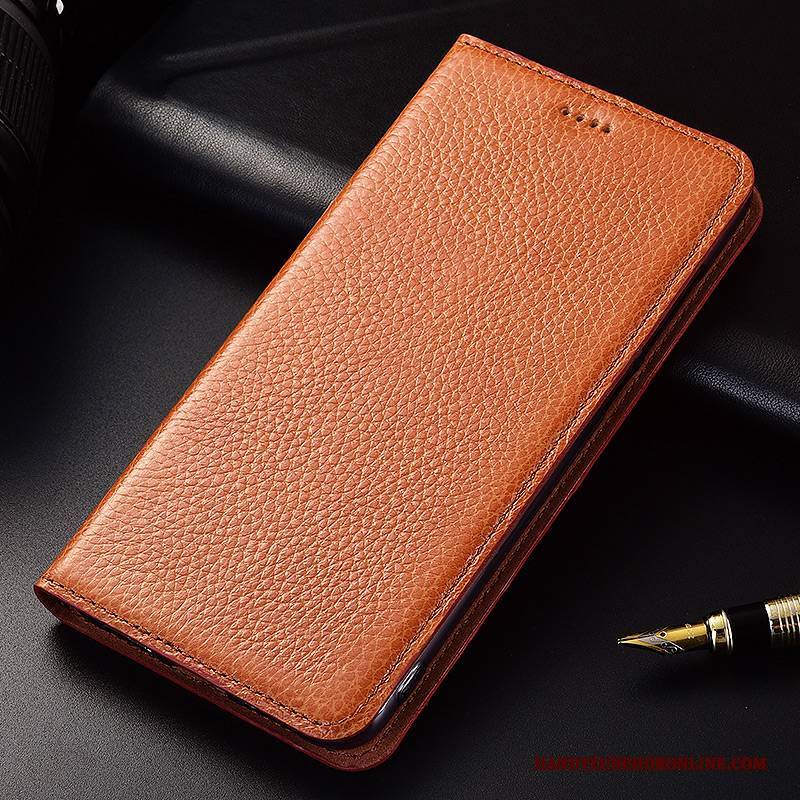 Hülle Huawei Y6 2018 Silikon Handyhüllen Anti-sturz, Case Huawei Y6 2018 Weiche Neu Litchi