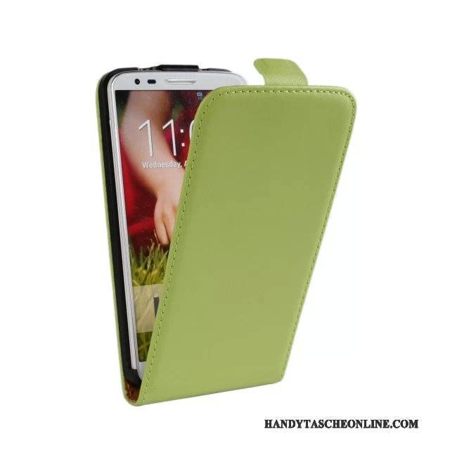 Hülle Lg G2 Schutz Grün Handyhüllen, Case Lg G2 Leder