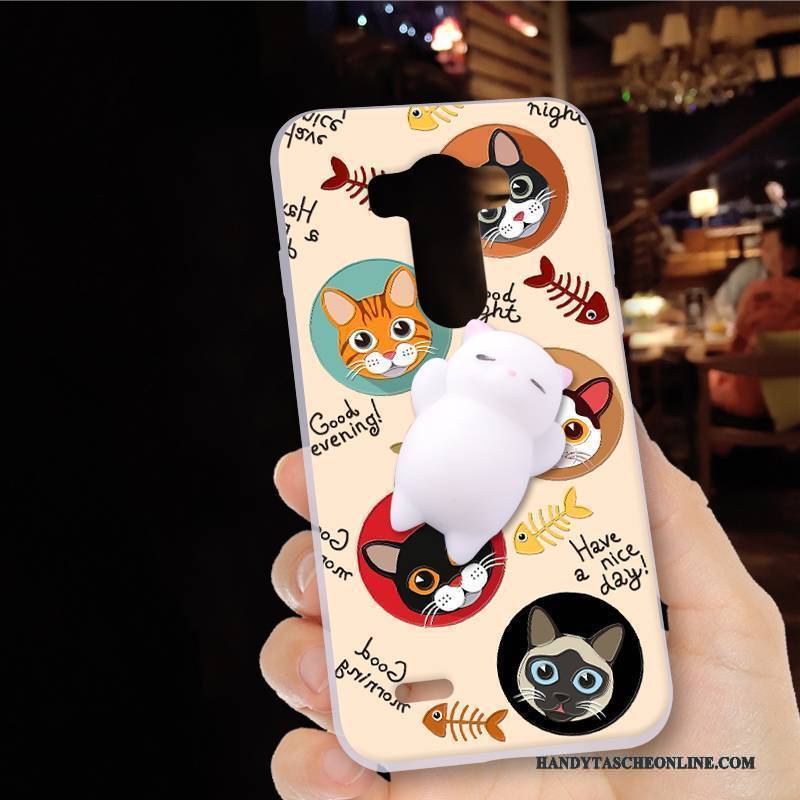 Hülle Lg G3 Kreativ Anti-sturz Handyhüllen, Case Lg G3 Taschen Licht Gelb