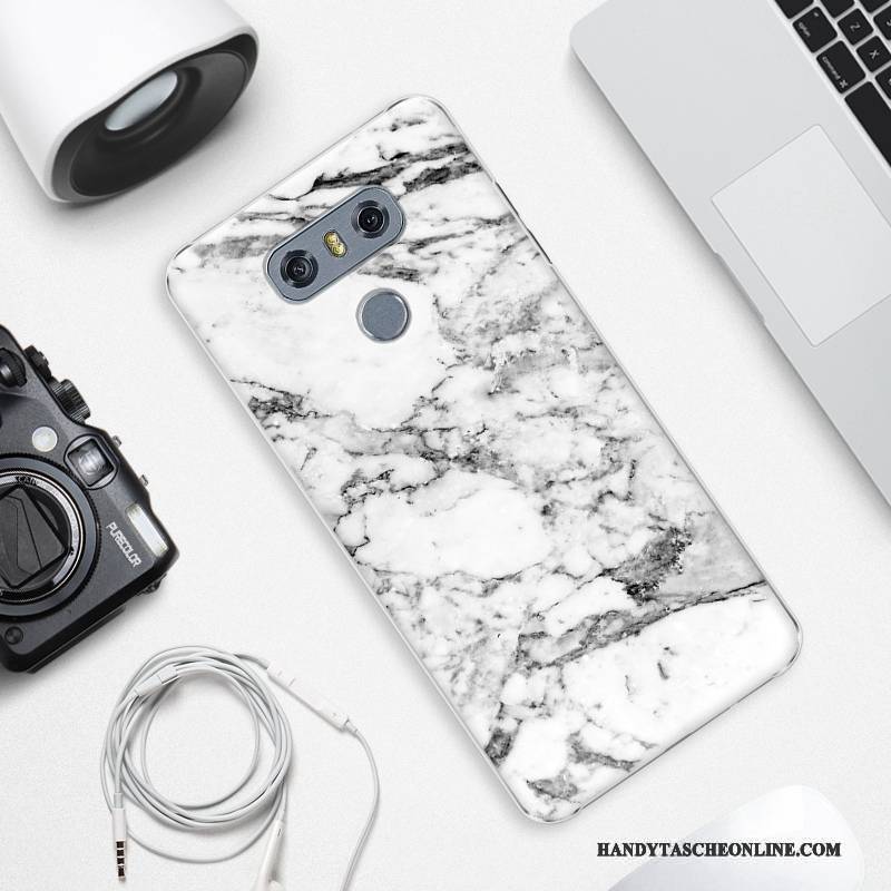 Hülle Lg G6 Holzmaserung Handyhüllen Neu, Case Lg G6 Schutz Schwer Weiß