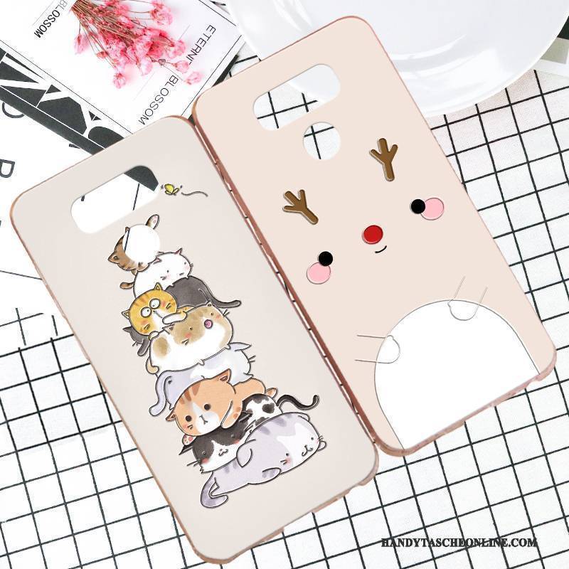 Hülle Lg G6 Karikatur Ring Neu, Case Lg G6 Prägung Anti-sturz Handyhüllen