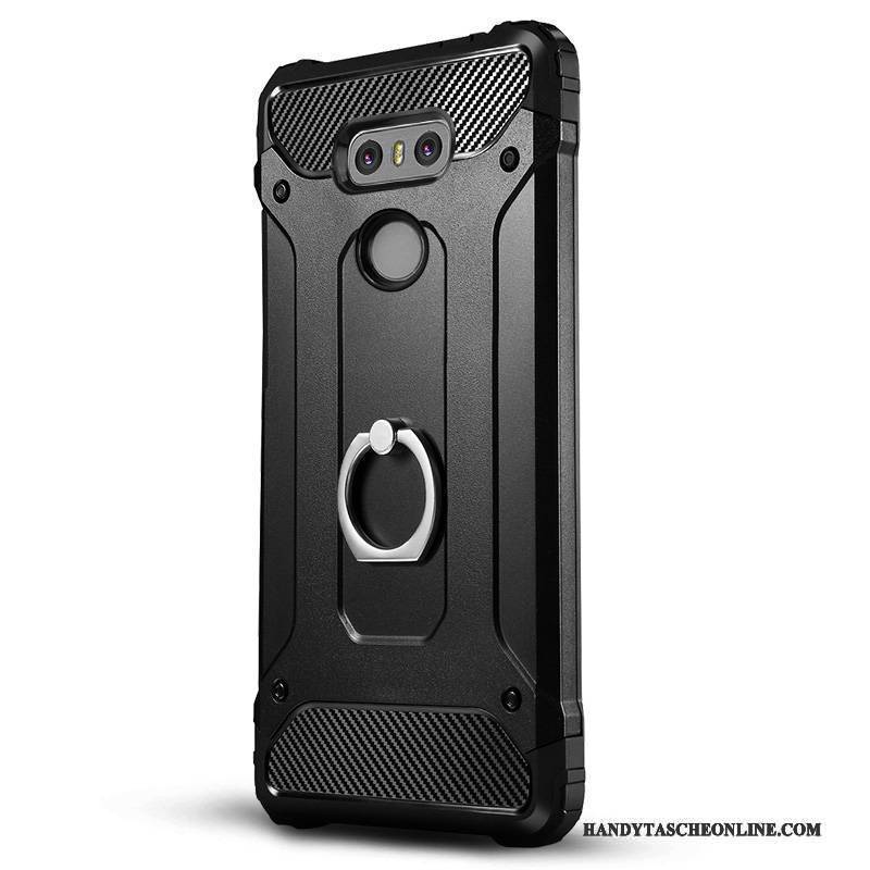 Hülle Lg G6 Schutz Anti-sturz Schwarz, Case Lg G6 Silikon Persönlichkeit Trend