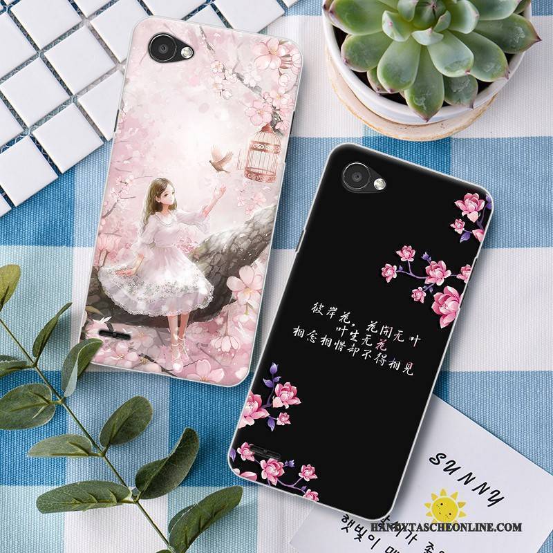 Hülle Lg Q6 Gemalt Frisch Trend, Case Lg Q6 Taschen Handyhüllen Anti-sturz