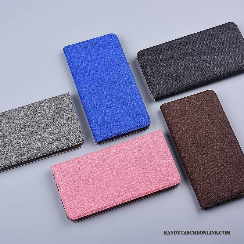 Hülle Lg V30 Farbe Handyhüllen Baumwolle Und Leinen, Case Lg V30 Folio