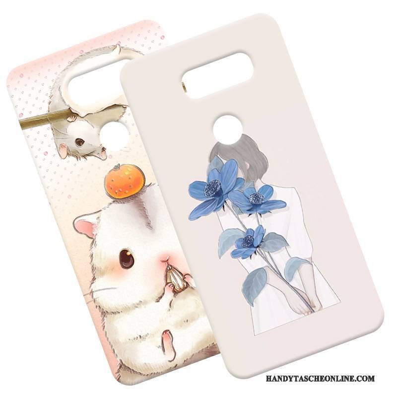 Hülle Lg V30 Taschen Schwer Handyhüllen, Case Lg V30 Weiche Persönlichkeit Weiß