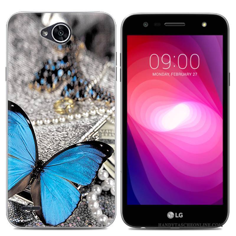 Hülle Lg X Power 2 Weiche Transparent Trend, Case Lg X Power 2 Gemalt Grau Handyhüllen