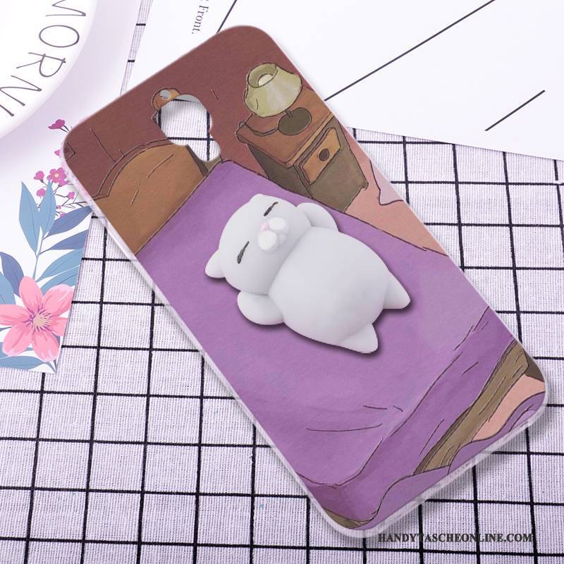 Hülle Mi 4 Taschen Handyhüllen Dekompression, Case Mi 4 Weiche Lila Trend