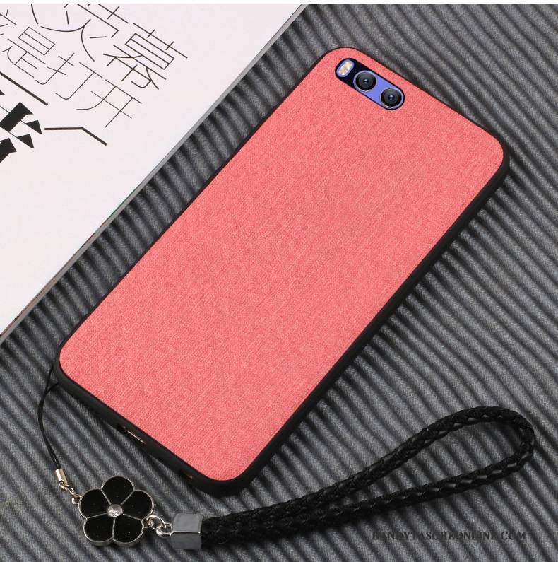 Hülle Mi 6 Silikon Einfach Mini, Case Mi 6 Taschen Handyhüllen Rot
