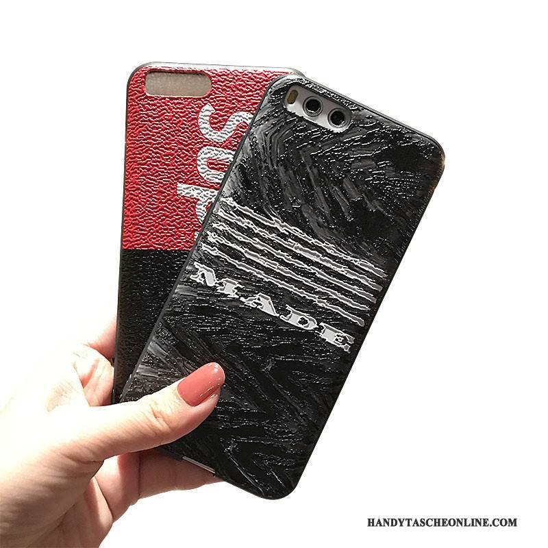 Hülle Mi 6 Silikon Mini Schwarz, Case Mi 6 Weiche Handyhüllen Nubuck
