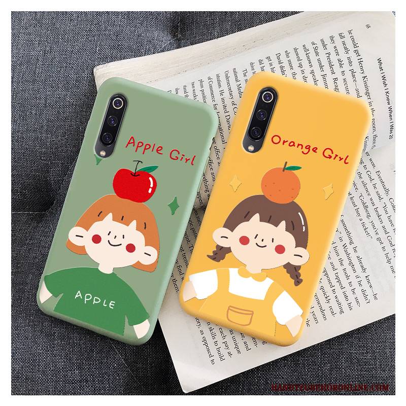 Hülle Mi 9 Lite Karikatur Mini Muster, Case Mi 9 Lite Weiche Frisch Trend